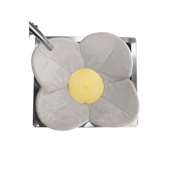 Blooming Sink Bath Lotus Baby Flower Gray And‎ Yellow New In Box - Picture 3 of 4